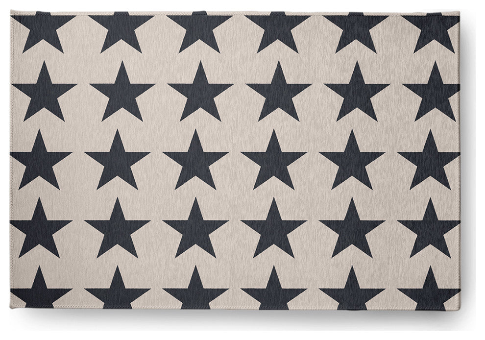 Stars Americana Chenille Area Rug