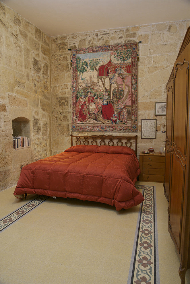 Les Astronomes, Wall Tapestry, 93"x68"