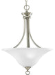 3-Light Foyer, Brushed Nickel