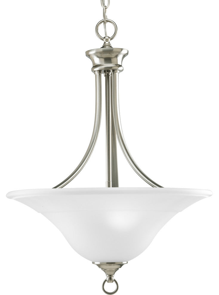 3-Light Foyer, Brushed Nickel