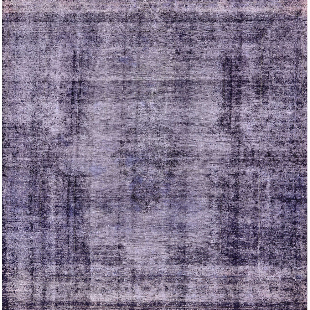 Ahgly Company Indoor Square Mid-Century Modern Area Rugs, 5' Square