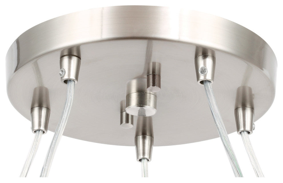 Woodbridge Lighting Pixie 5-Light Pendant Chandelier, 21"D