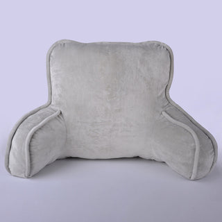 Supersoft Bedrest Lounger Backrest With DIY Filling, Light Gray