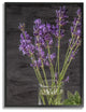Lavender Jar Purple Green Wood Texture Design, 16"x20"