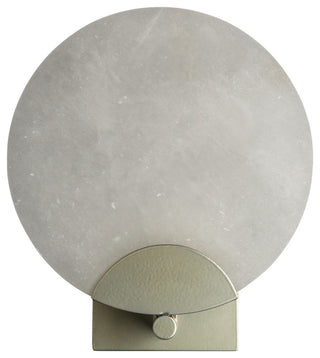 Callisto 1-Light Sconce Modern Brass Alabaster