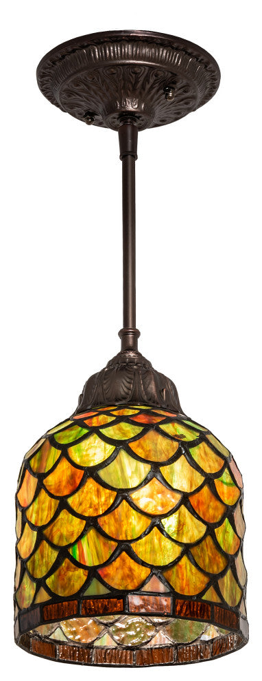 6 Wide Acorn Mini Pendant