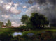 Thomas Moran Passing Shower Wall Decal
