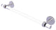 Clearview 30" Towel Bar with Groovy Accents, Satin Chrome