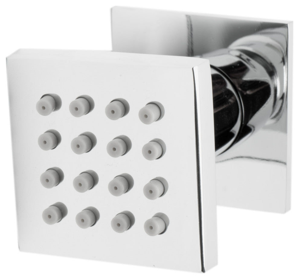 ALFI brand AB2287-PC Polished Chrome 3 Way Thermostatic Shower Set