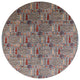Ahgly Company Indoor Round Mid-Century Modern Area Rugs, 4' Round
