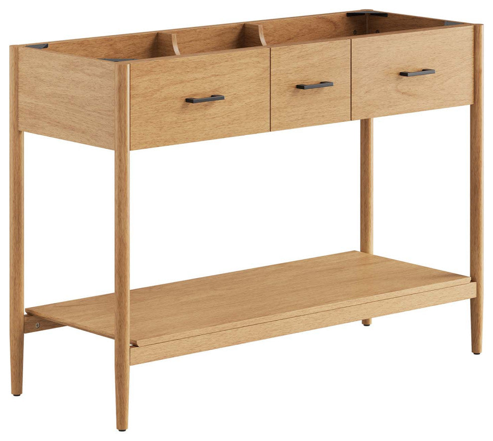 Zaire 48 Double Sink Compatible Bathroom Vanity Cabinet (Sink Basin Not Include