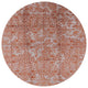 Ahgly Company Indoor Round Mid-Century Modern Area Rugs, 8' Round