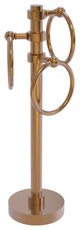 Vanity Top 3 Towel Ring, Brushed Bronze