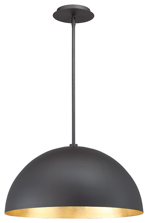 Modern Forms Yolo 18" LED Pendant in Gold Leaf