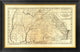 "State of Georgia, 1795" Framed Canvas Giclee by Mathew Carey, 34x22"