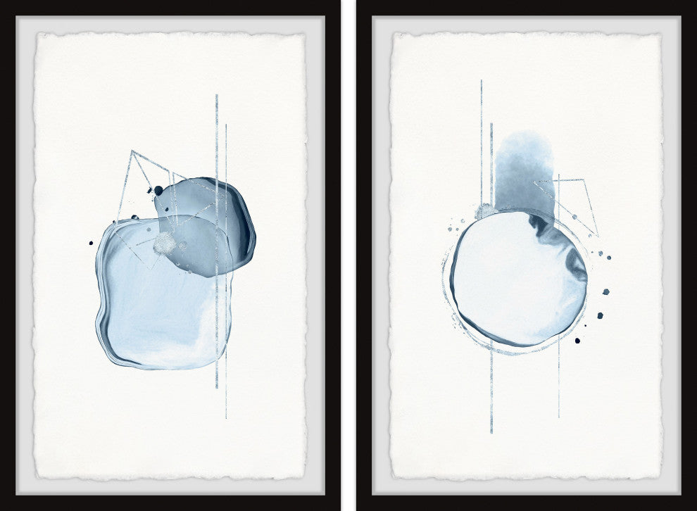 Afterthought Diptych, Set of 2, 24x36 Panels