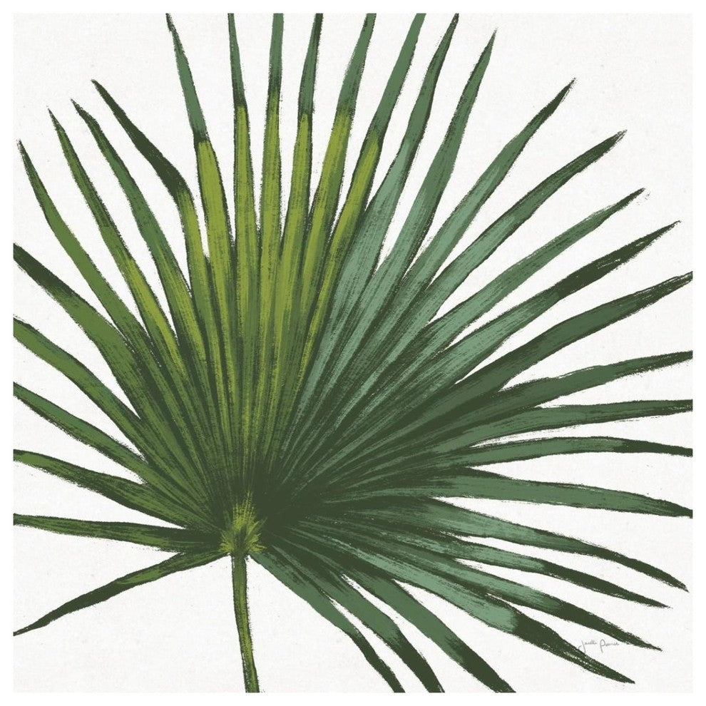 "Welcome to Paradise XVI on White" Paper Print by Janelle Penner, 38"x38"