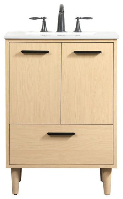 Bailey 24" Bathroom Vanity, Maple