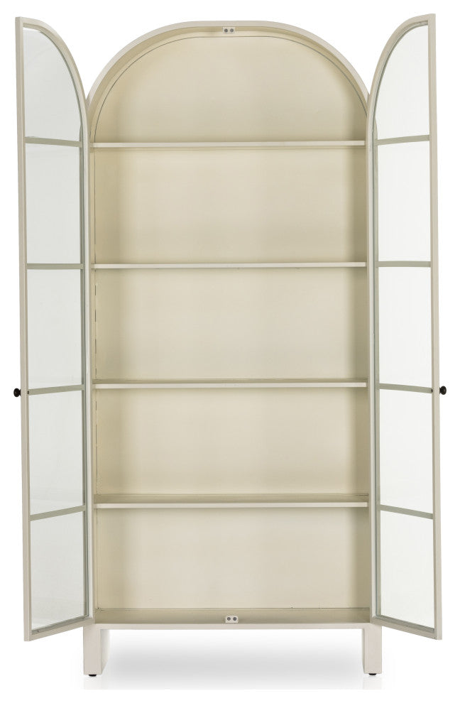 Breya Cabinet-Cream Powder Coat