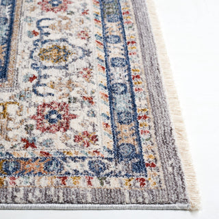 Safavieh Lauren Ralph Lauren Collection LRL1400 Rug, Grey/ Blue/Ivory, 2'x8'