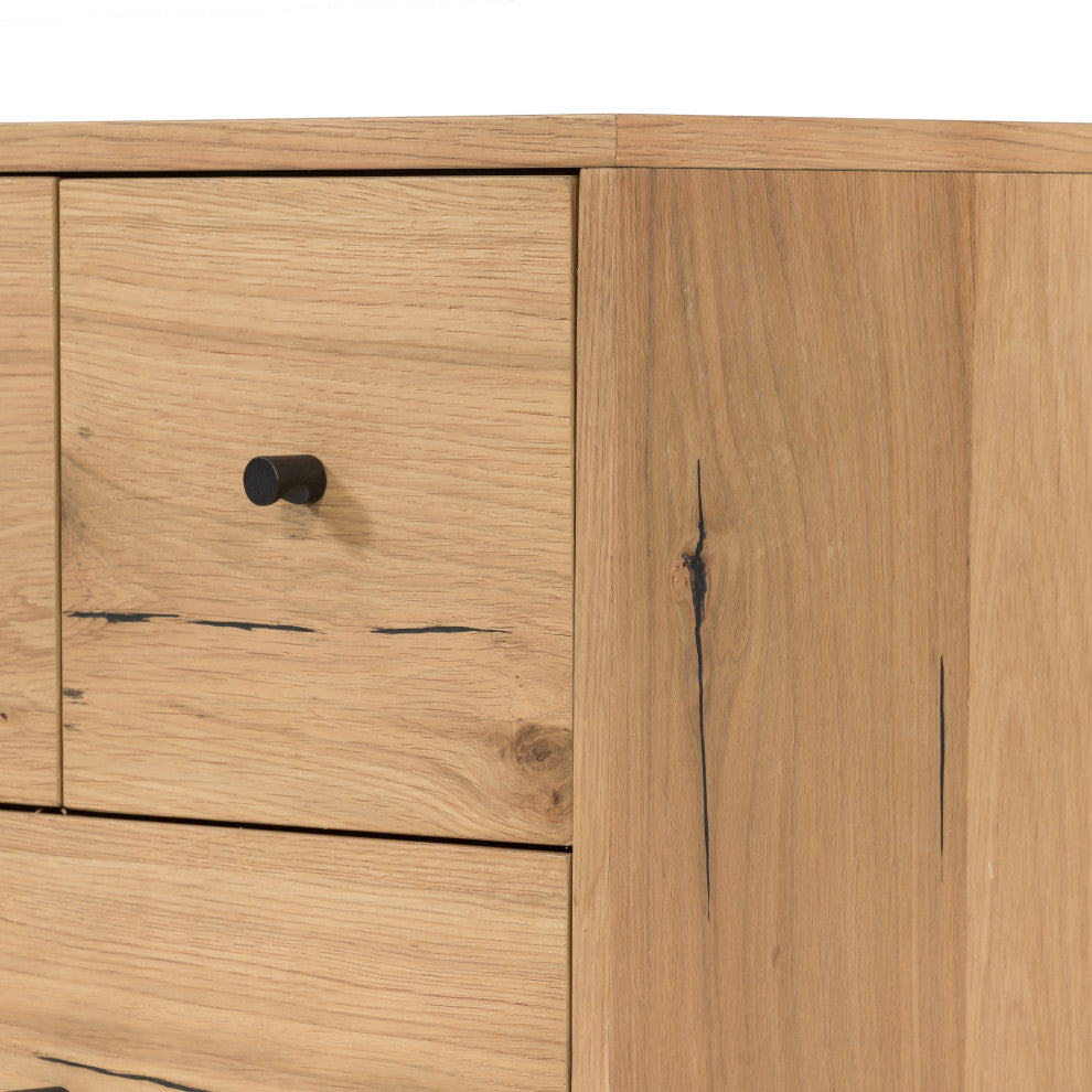 Eaton Nightstand-Light Oak Resin