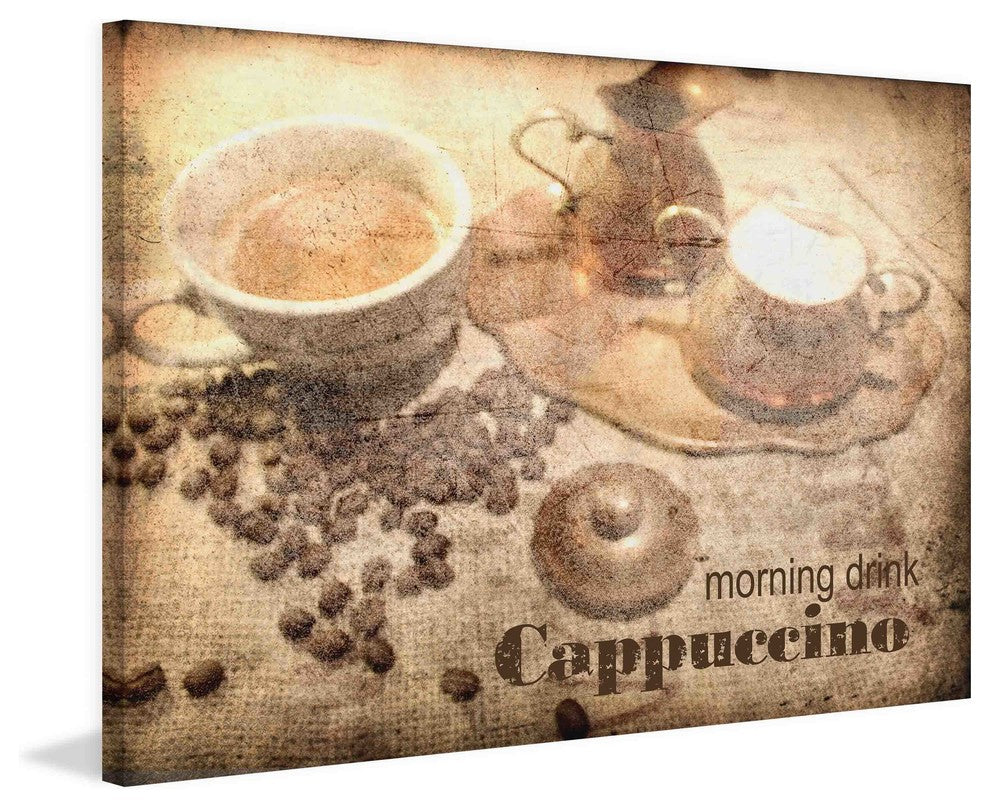 "Cappuccino" Painting Print on Canvas by Irena Orlov