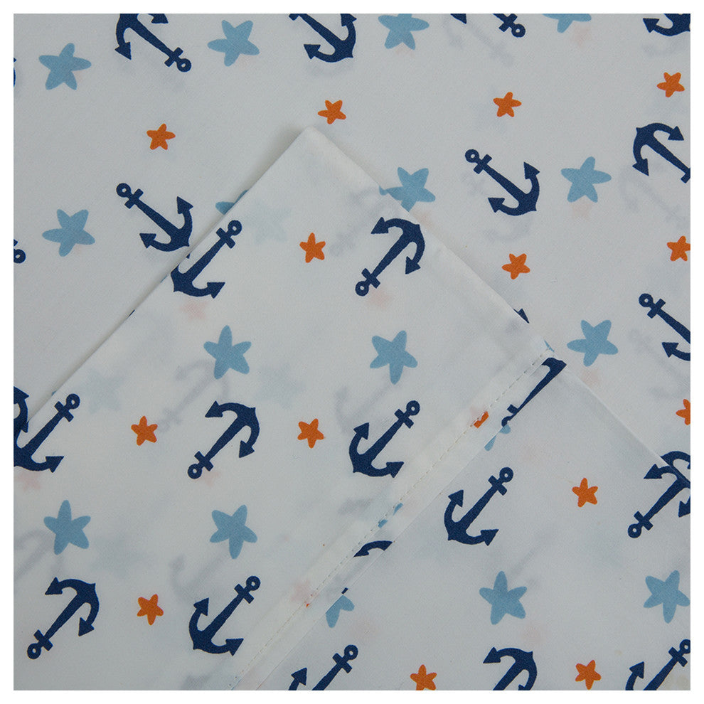 Away At Sea Collection Away At Sea, Twin, Sheets