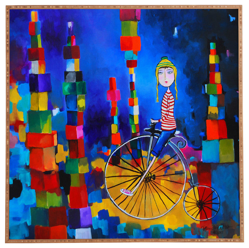 Deny Designs Robin Faye Gates Out Of Bounds Framed Wall Art
