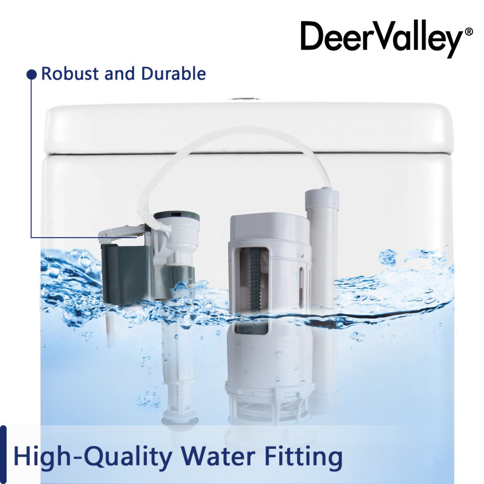 One Piece Toilet Elongated,Small Toilet Compact Modern Single Flush 1.28 GPF