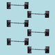 6 Cabin Hook Eye Shed Gate Door Latch Locker Holder 6 inches Iron