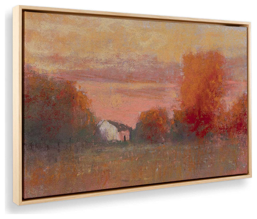 "Tangerine Skies" - A Sunset's Warm Embrace
