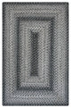 Homespice Decor - 8 x 10' Rectangular Flint Hill Jute Braided Rug