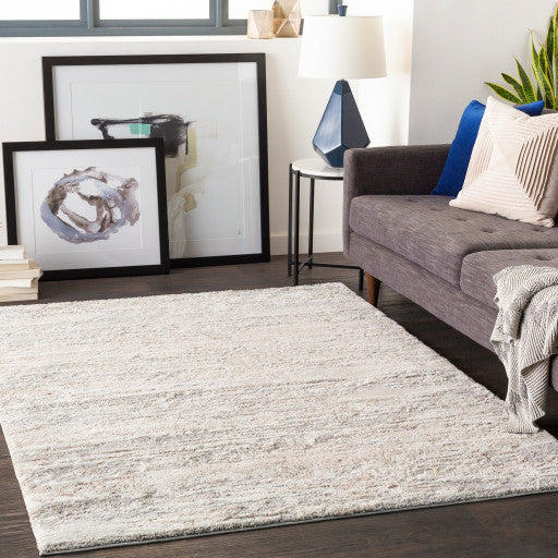Surya Venice VNE-2302 3'11"x5'7" Rug, Light Gray/Camel/Medium Gray/Ivory