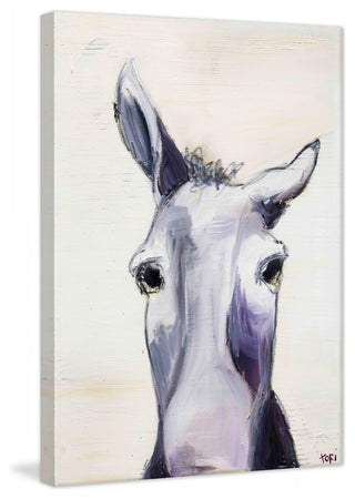 "Donkey" Canvas Print by Tori Campisi, 50x75 cm