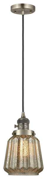 Innovations 201CSW-AB-G146 1 Light Mini Pendant, Switch, Antique Brass