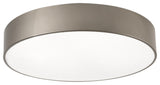 Bailey 24" Flush Mount, Satin Nickel
