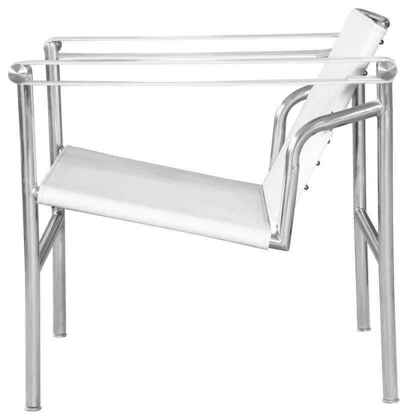 Modern Classics String Flat Chair, White