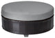 Barbados Round Coffee Table Grey