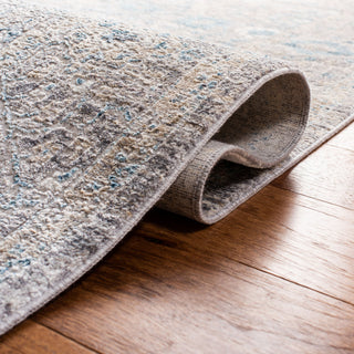 Safavieh Dream Collection DRM408 Rug, Grey/Blue, 6'7" Square