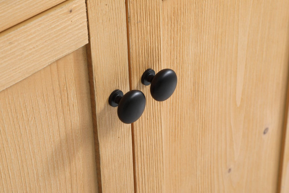 Home Living 22" Farmhouse Natural Wood-Light Bathroom Vanity