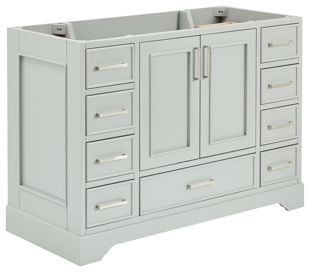 Ariel Stafford 48" Single Sink Bathroom Vanity Base, Gray