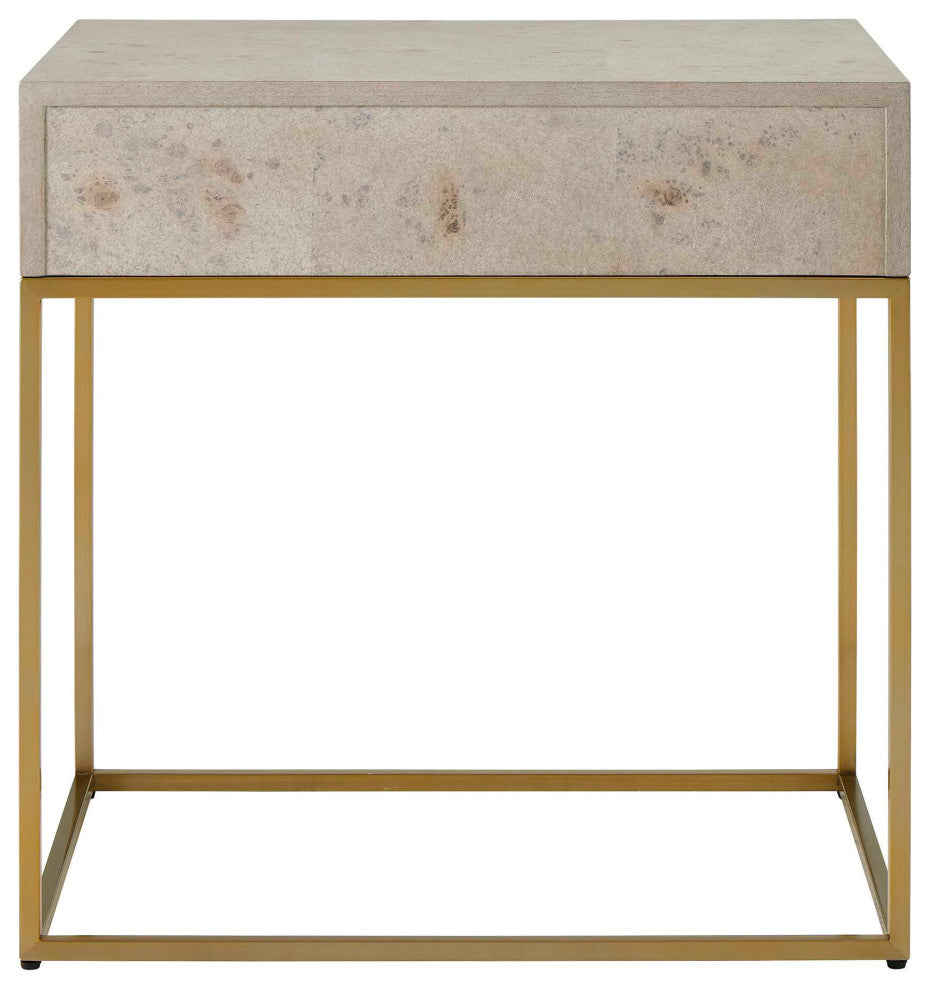 Uttermost Pembrook Light Washed Side Table