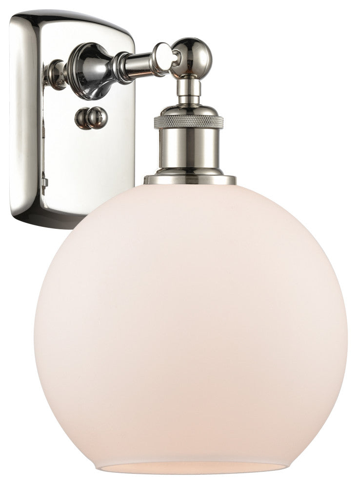 Innovations Lighting 516-1W-PN-G121-8-LED Athens 1 Light 8" Sconce