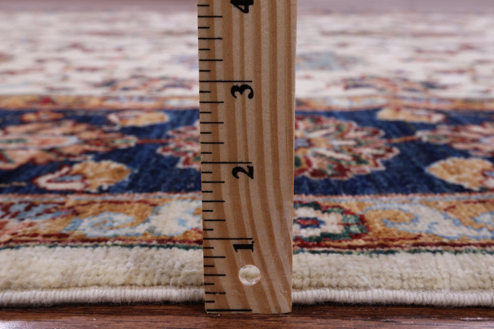 Persian Tabriz Hand-Knotted Wool Rug 6' 10" X 10' 2" Q9997