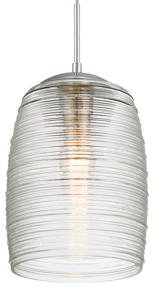 Quoizel QPP2784 Rebound 1 Light 9"W Pendant - Polished Chrome