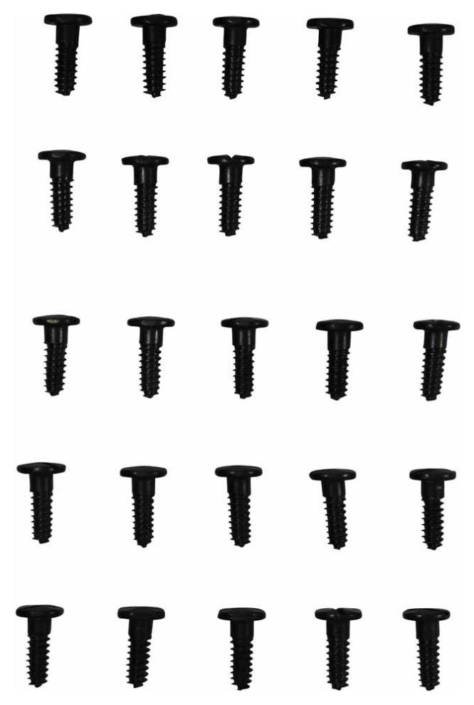 #8 Pyramid Wood Screws 3/4" Qty 75 Black Steel |
