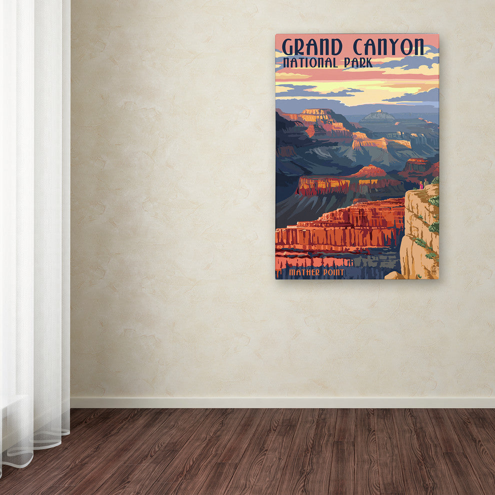 Lantern Press 'National Park 2' Canvas Art, 12" x 19"