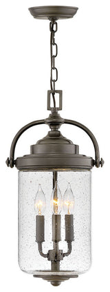 Hinkley Lighting 2752 Willoughby 3 Light 10"W Coastal Elements - Oil Rubbed