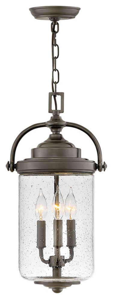 Hinkley Lighting 2752 Willoughby 3 Light 10"W Coastal Elements - Oil Rubbed