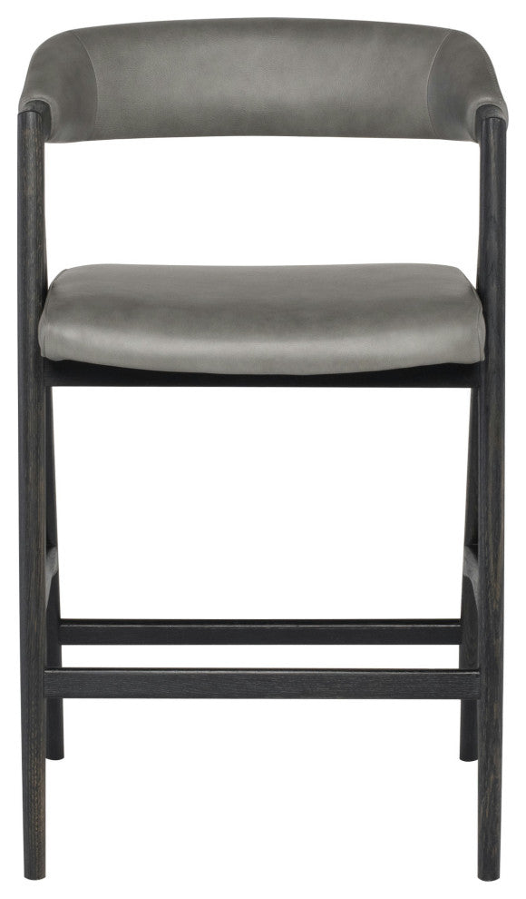 Anita Dove Leather Counter Stool